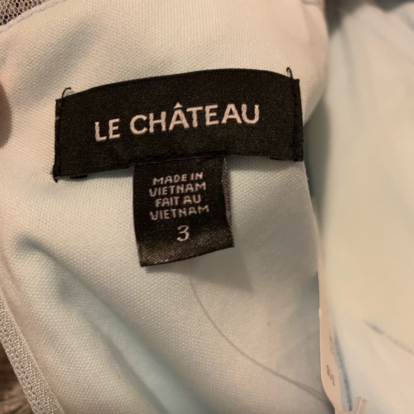 Blue “Le Chateau” Prom Dress - Picture 2 of 2